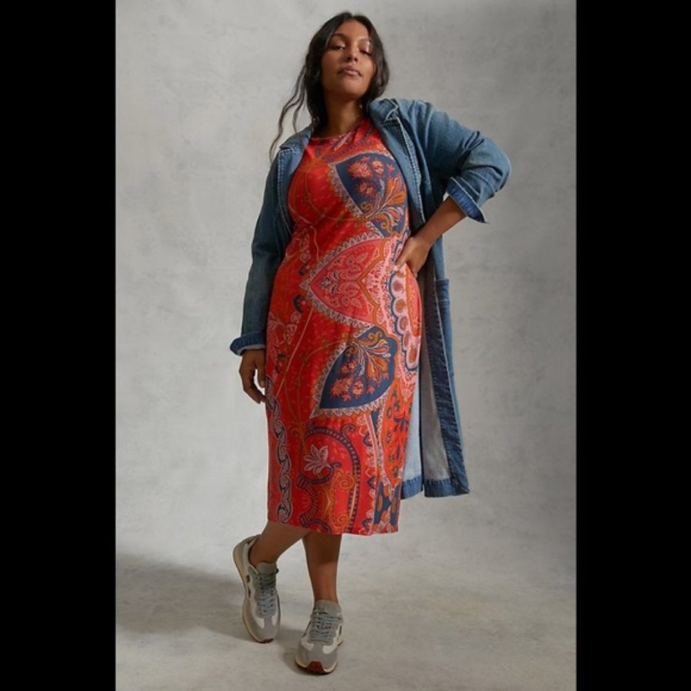 Farm Rio Gianina Midi Dress XS - Picture 8 of 8